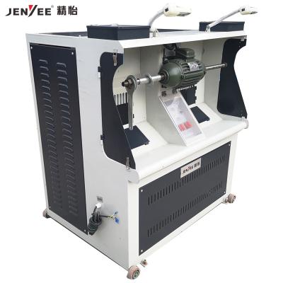 China JY-904 factory double head dust collecting shoe polishing machine shoe polishing shinning waxing machine for sale