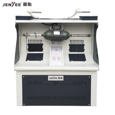 China Factory JY-904 Box Shaped Dust Collecting Polishing Machine Double Head Polishing Making Machine Dust Collecting Speed ​​Adjustment Polisher for sale