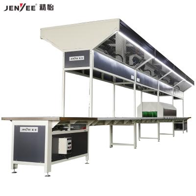 China Factory JY-950 Automatic Shoe Production Line Conveyor Belt Rubber Shoe Assembly Line Shoe Production Line Conveyor for sale