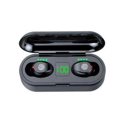 中国 Wireless Earphone F9 9d High Fidelity Stereo Earbuds Mini Earphones Led Display Waterproof Original TWS Headset Tws (True Wireless Stereo) F9 Tws 販売のため