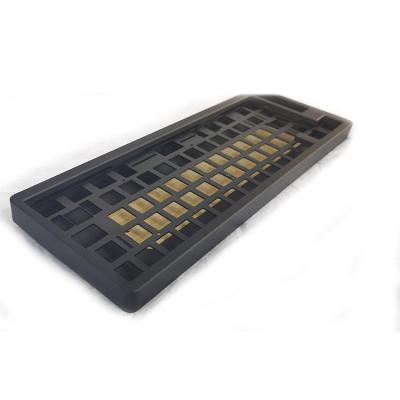 China Custom Machining Aluminum Mechanical Manufacturing Equipment CNC Keyboard Key Top Case Parts for sale