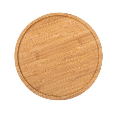 China Wholesale Sustainable Dish Snack Dish Fruit Tray Fast Food Tray Natural Bamboo Cooked Food Tray for sale