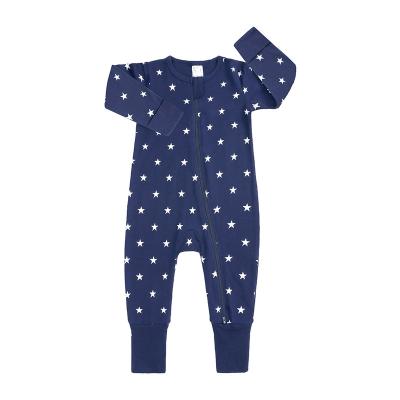 China Spandex/Cotton Toddlers Wholesale Infant Pajamas Cotton Baby Long Sleeve Clothes Baby Jumpsuit for sale