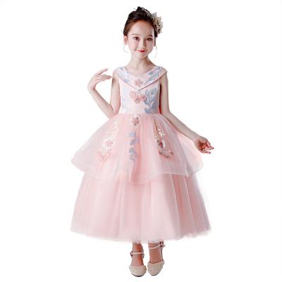 China Anti-wrinkle Kids Girls Clothes Kids Fashion Party Girl Dresses Wedding Princess Frock Dresses for sale