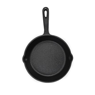 China Sustainable Oilseed Mini Skillet Miniature Skillet Fry Pan Cast Iron Cookware Set for sale