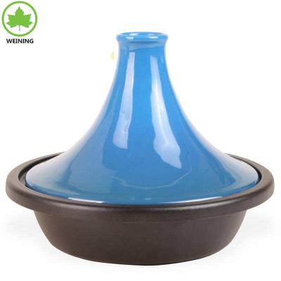 China Moroccan Cookware Sustainable Cast Enamel Tagine for sale