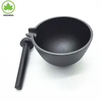 China Outdoor Cast Iron Cookware Viable Mortar and Pestle for sale