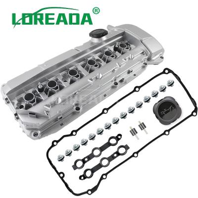 China New Upgrade Aluminum Engine Valve Cover W/Gasket & Bolts 11127512839 For BMW 325i 330i 525i X3 X5 Z4 E46 E39 E60 E83 E53 for sale