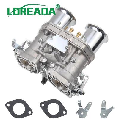 China 2 Barrel 40 IDF Weber Carburetor Carby + Air Horns Replace Solex Dellorto EMPI 40IDF Carb Automobile Accessories For VW  for sale