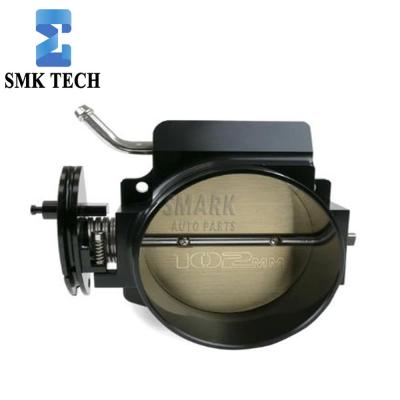 China High Flow Billet Aluminum 92mm/102mm Throttle Body For LS1 LS2 LS3 LS6 LSX Car Modification Parts Black/Silver for sale