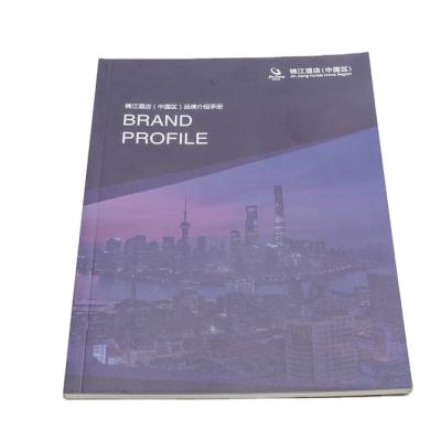 China paper & Paperboard Hot Sell Company Hot Stamping Catalog / Brochure Printing Offset Printing For Promotion for sale