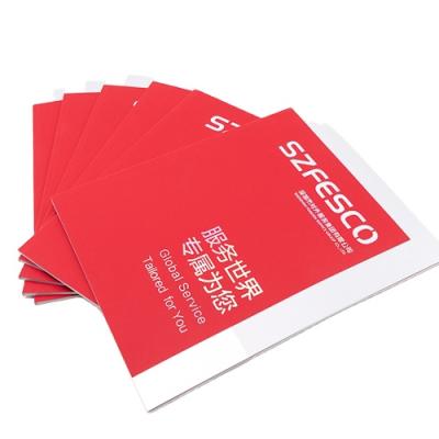 China paper & Paperboard Shenzhen Factory Company brochure/catalog printing service for advertising for sale