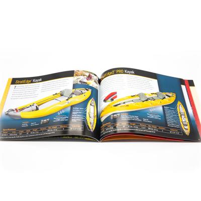 China Promotion or Instruction New Product Custom Color Paper Brochure Advertising Printing for sale