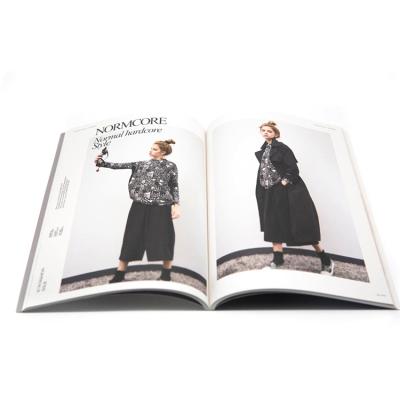 China paper & Wholesale Logo Fashion Magazine Catalog Customizable Cardboard Printing for sale