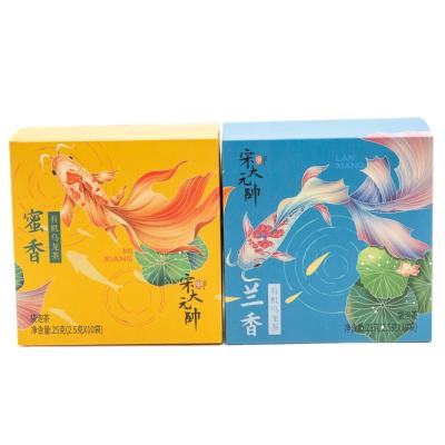 China Eco Friendly Recycled Materials Gift Tea Box Custom Wholesale Packaging Paper Boxes for sale