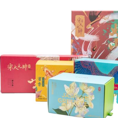 China Recycled Materials China Manufacturer Wholesale Custom Print Luxury Recycle Paper Box Packaging for sale