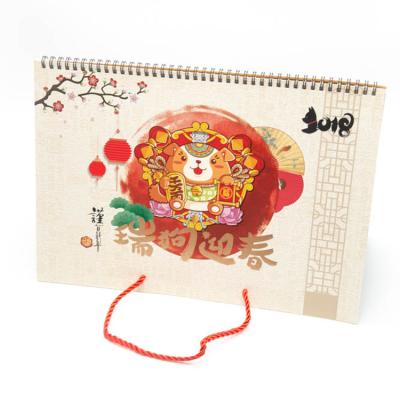 China Design Hot Cheap Price 2022 Wire - O Wall Calendar China Custom Selling Wall Handing Calendar Printing for sale