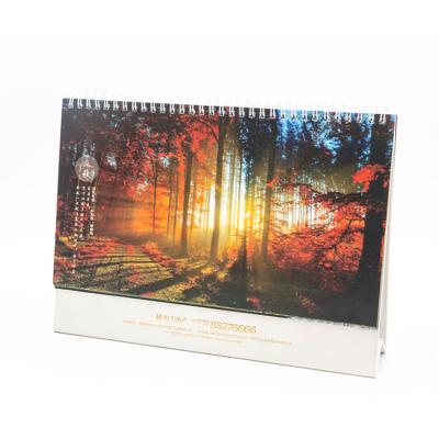 China paper & Customized Cardboard Printing Office Desk Calendar 2022 Price Desk Calendar Cheap Book Printing for sale