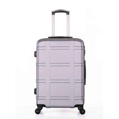 China Good Quality 20/24/28 Inch Factory Ready Stock Factory Fast Shipping ABS Trolley Luggage Suitcase Directly for sale