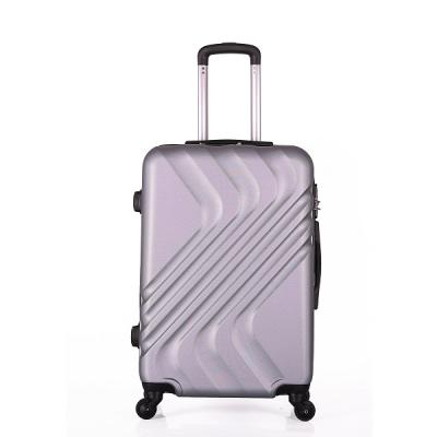 China Modern high quality wholesale beautiful suitcase lady luggage trolley luggage factory gray suitcases students bags for sale