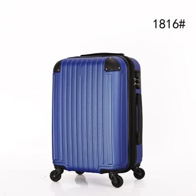 China ABS Custom Mini Luggage Suitcase Carry On Luggage Travel Style Spinner Lock Unisex Long Fashionable Color for sale