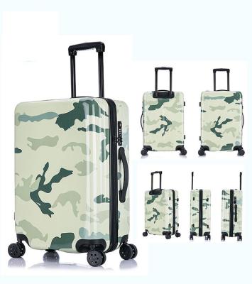 China 2021 Hot Selling Boy's Ready Stock ABS PC Luggage Waterproof Trolley Suitcase Colorful ABS PC Colorful for sale