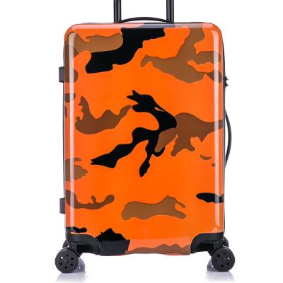 China Modern wholesale pc trollry luggage 3 sizes popular large capacity suitcases business luggage bags for women men for sale