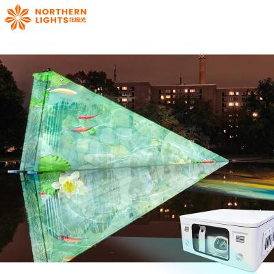 China Creative 3d Projection Animation Manufacturer Mapping Large Wall Projection for sale