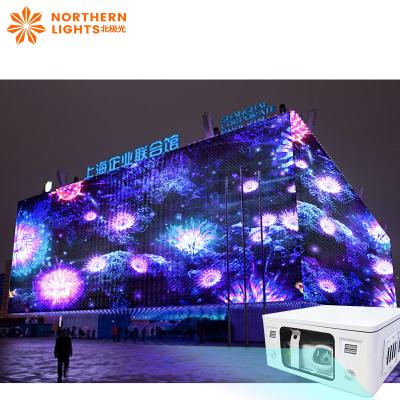 China Laser 3d Projection Mapping Pro Outdoor Waterproof Building Wall Mapping for sale