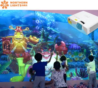 China Magic Painting Projector de Jogos Interativos 3400lm Para Parque de Diversões à venda