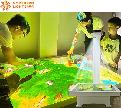 China Northern Lights Jogos Interativos Projector Mesa de areia Para diversão das crianças à venda