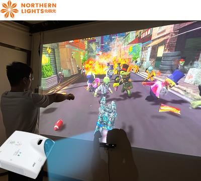 China Holográfico 3400 LM Interactivo Proyección de Pared Rayo Interactivo Juego en venta