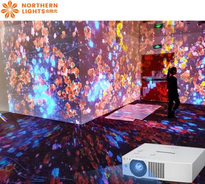 China Multiple Channels Immersive Room Projector Immersive Wall Interactive Projection for sale