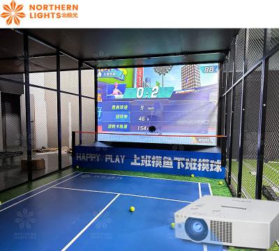 China 2024 New Hot Sale Indoor Intelligent Simulation Tennis Experience Hall Sports for sale