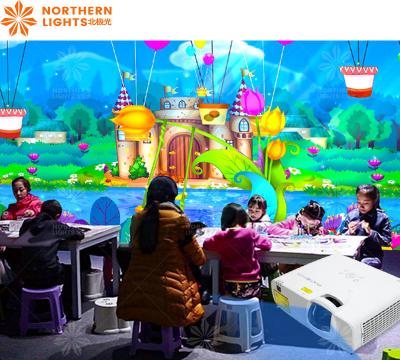 China Magic Painting Table Kids AR Interactive Game Wall Projection Game Software System for sale