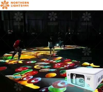 China Hologram Infrared Sensor Interactive Floor Projector For Park for sale