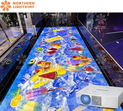 China High Definition Picture Holographic Floor Interactive Projection for sale