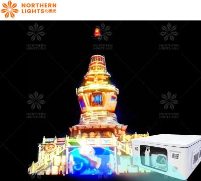 China 3d Video Dynamic Outdoor Building Construction Projection Mapping Projector for sale