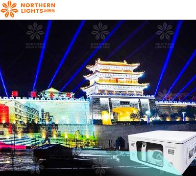 China Outdoor Building 3d Laser Projection Mapping With Video Mapping Projector for sale