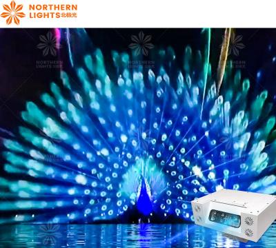 China National Park Dancing Pond Water Fountain Water Screen Interactive Projection Mapping With Laser Projector for sale