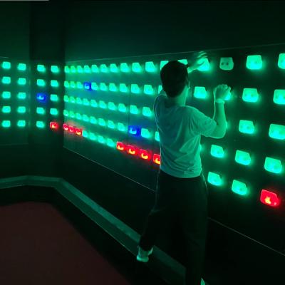 China Climbing Led Hold Activate Game Climb Interactive Climbing Hold Light Activate Game for sale