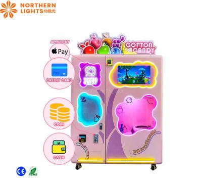 China Full Automatic Cotton Candy Vending Machine Cotton Candy Maker for sale