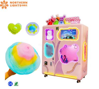 China Commercial Vending Machine Flowers Sugar Vendor Cotton Candy Vending Machine for sale