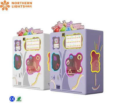 China New Design Commercial Marshmallow Cotton Candy Vending Machine for sale