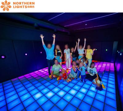 China Waterproof IP65 30cm*30cm Rgb Interactive Active Game Led Dance Floor Dance Room for sale