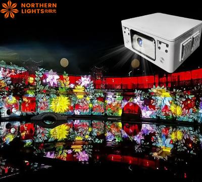 China Architectural Projection WALL Projector Wall System 3D Video Mapping On Building for sale