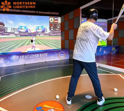 China Immersive Interactive Sports AR Indoor Amusement Game Machine Ar Baseball Simulator for sale