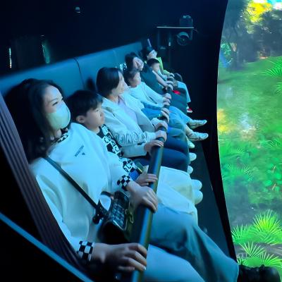 China High Technology Indoor 360 Degree Screen VR 9D Orbital Cinema Flying Cinema Motion Theater for sale