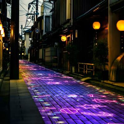 China Waterproof Floor Interactive Projection System 5000Lm For Outdoor for sale