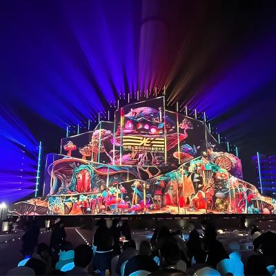 China 8500 Lumens Interactive Wall Projection Interactive Mapping Show for sale